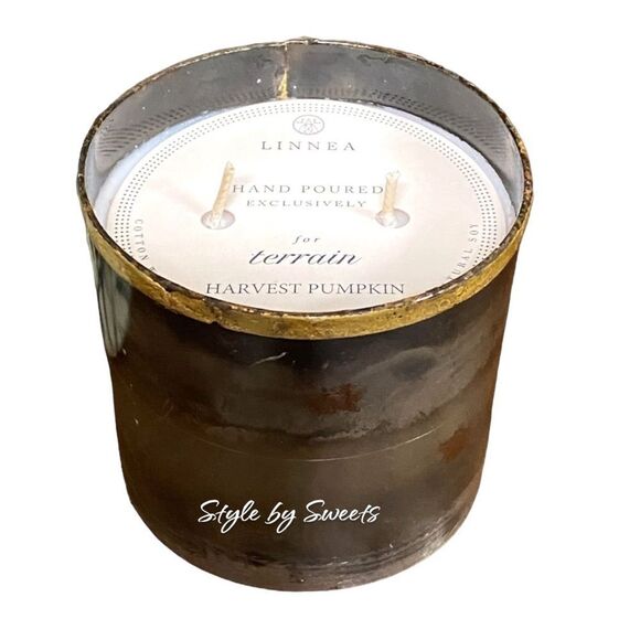 Anthropologie Harvest Pumpkin Candle - Picture 2 of 3